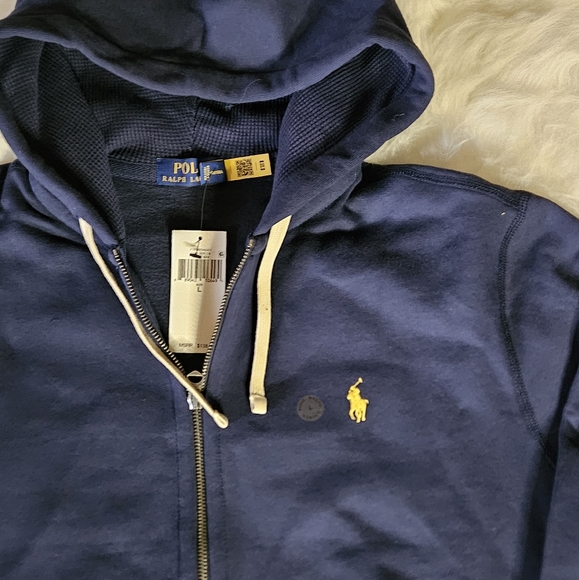 POLO BY RALPH LAUREN MEN'S SIGNATURE FLEECE HOODIE - Picture 2 of 4